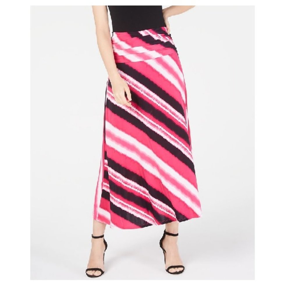 Inc Printed Convertible Maxi Skirt